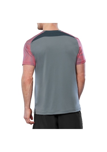 Charge Shadow Tee Erkek Tişört Gri Kırmızı