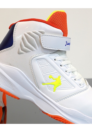 Kidessa 1755-29196 Ultra Hafif Anatomik Tabanlı Unisex Çocuk Beyaz Çok Renkli