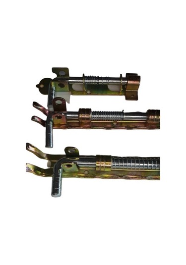 Sürgülü Kapı Kilidi Sliding Door Lock 5'li - Büyük - Yaylı Ferforje