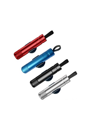 Springsun Acil Durum Çekiçli Cam Kırıcı Ve Emniyet Kemeri Kesici - 2'li Fonksiyonlu Araç Kurtarma Aleti