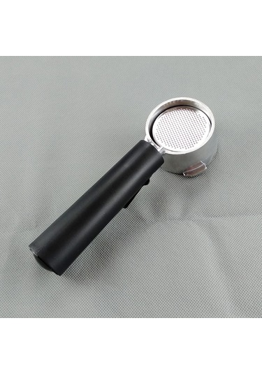 Honmex 51mm Alüminyum Kahve Makinesi Kollu Filtre Aleti - Fincanlı Filtre Kahve Hazırlama Aksesuarı Siyah