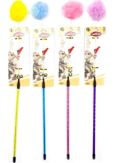 203580 Catlife Zilli Kedi Oltası 48 Cm