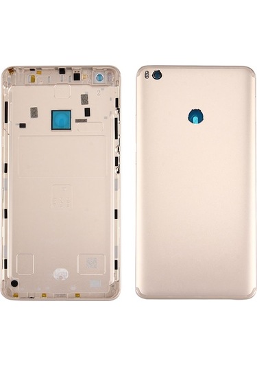 Rogfer Xiaomi Mi Max 2 İçin Pil Arka Kapağı Altın Altın Altın