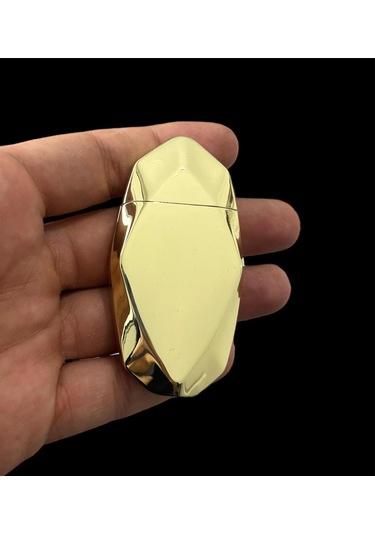 Sarı Elmas Kesim Pürmüzlü Gazlı Çakmak 109396