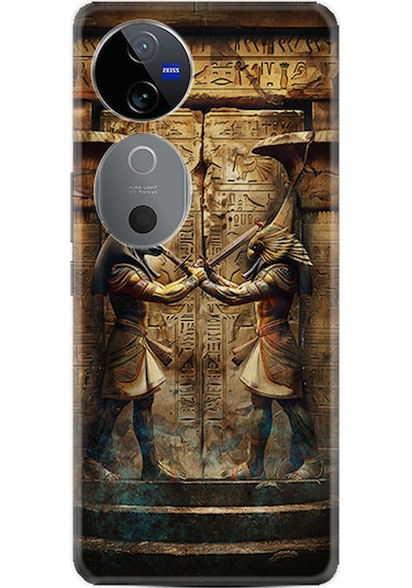 Vivo V40 5g Kılıf Boutique Baskılı Resimli Mısır Pcode -013