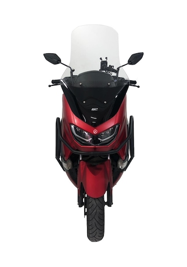 GP Kompozit  Yamaha NMAX 125 / 155 2021-2024 Uyumlu Motor Koruma Demiri Siyah