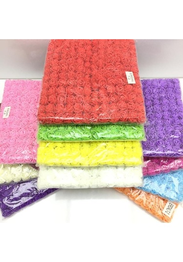 Tüllü Lateks Gül 12 Adet 001