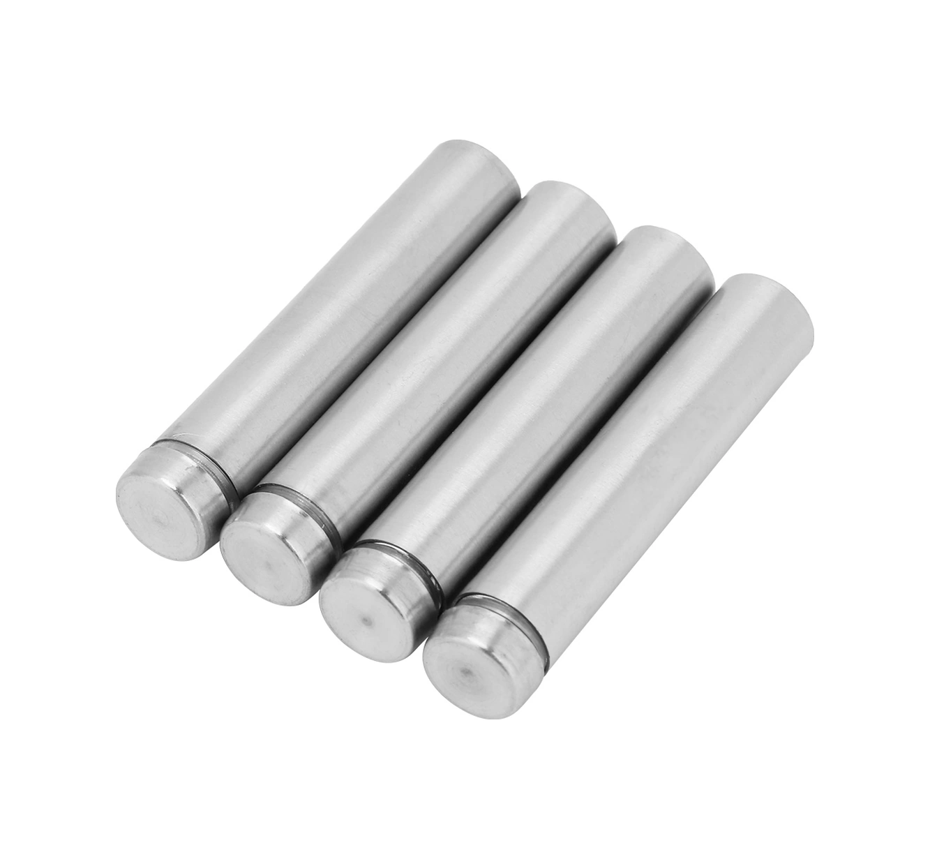 Yaleker 4 Adet Paslanmaz Çelik Cam Sabitleyici 12 80mm - Duvar Dekorasyonu, Kolay Kurulum, Dayanıklı Ve Paslanmaz Diğer