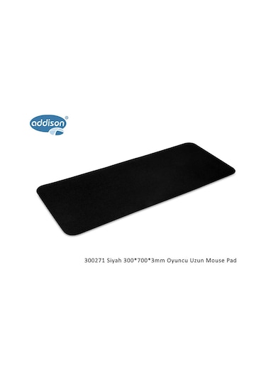 Addison 300271 Siyah 300-700-3Mm Oyuncu Uzun Mouse Pad