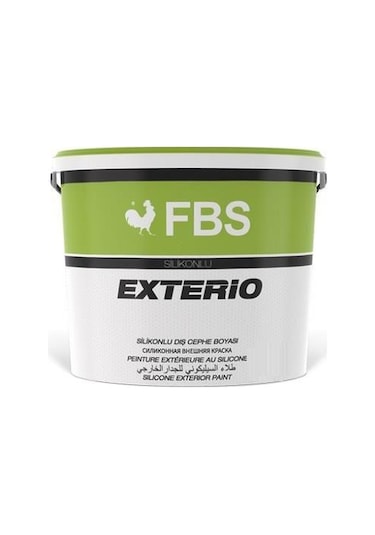 Fbs Exterio Silikonlu Dış Cephe Boyası 3.5 Kg Akasya Diğer
