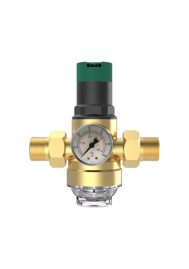 Geeroyoo Tane Çinko Bakır Çift Bağlantı Su Basıncı Azaltıcı, Honeywell Kalitesi, Filtre Ağ Ve Pc Şişe İle Endüstriyel Tesisler İçin