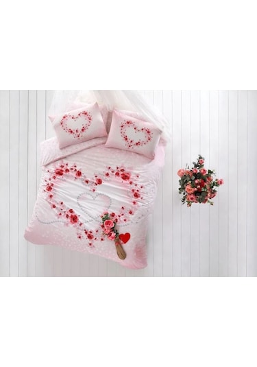 Taç Beautiful Glow Çift Kişilik Nevresim Takımı Çok Renkli