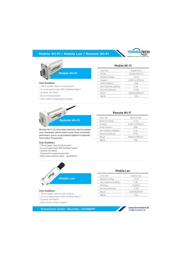 Tommatech Trio - Eps Box Aksesuar 3 Faz İçin