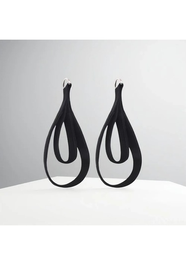 Geeksen Çift Halkalı Yoga Ve Pilates Bandı Seti - 2 Parça Siyah Çok Renkli