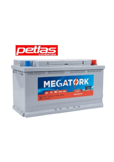 Megatork 12v 100ah 770a Standart Akü