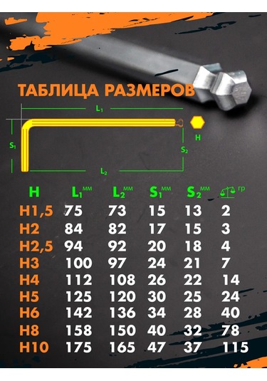 Exprofil L Şekilli Bilye Uçlu Altıgen İmbus Anahtar Setleri Hex 456518898