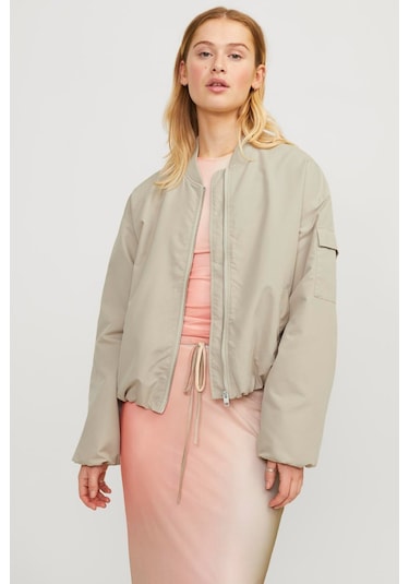 Jjxx Bomber Jacket Otw Gri Kadın Ceket Gri