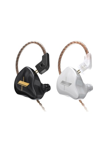 Willowhaven Kz Edx Kulaklık, 3.5mm, Değiştirilebilir Kablolu, 1dd Sürücü, Kaliteli Ses, Beyaz, Mikrosuz, Siyah İsteğe Bağlı Edx