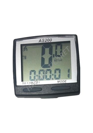 Hsgl Digital Km Saati As 200 Siyah - Kırmızı