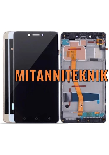 Lenovo K6 Note K53A48 Lcd Ekran Dokunmatik Çıtalı Revi...