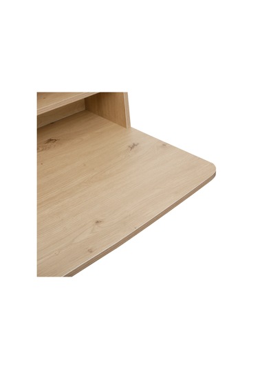 Tower Raflı Çalışma Masası - Ceviz / Siyah 115,5x55x106 Cm Ceviz  -  Siyah