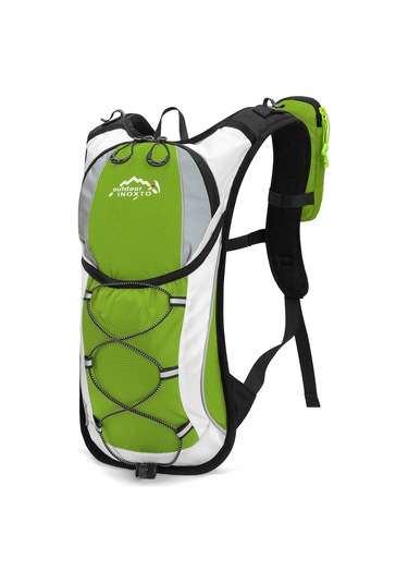 Inoxto-bisiklet Yürüyüş Koşu İçin 5l Hidrasyon Paketi Nefes Y28360gr Yeşil