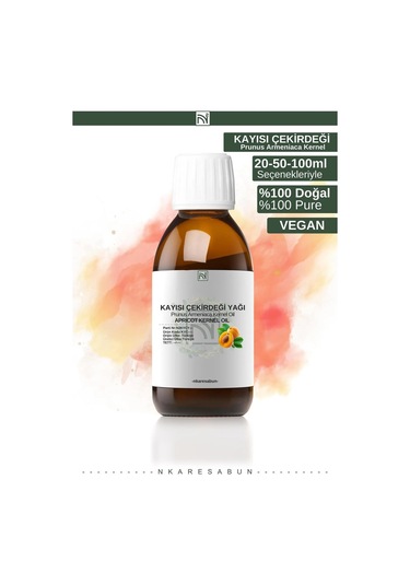 Nkare Kayısı Çekirdeği Yağı 50 ML