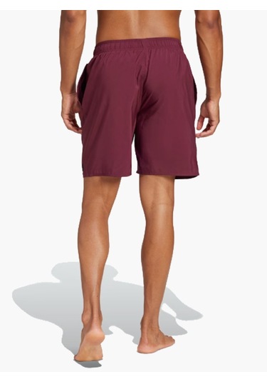 Adidas Sportswear Solid Clx Classic-length Swim Erkek Şort Bordo