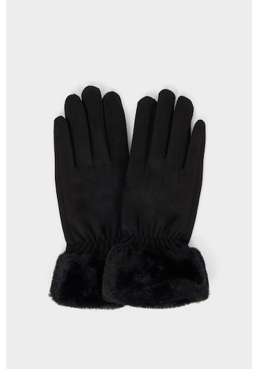 Defacto Kadın Eldiven R7076az25wnbk27 Siyah-bk27