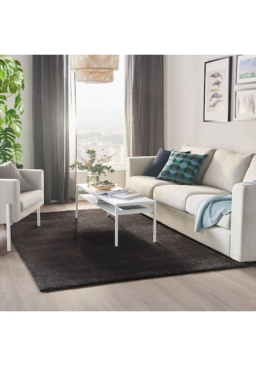 Büyük Halı, Koyu Gri, 170x240 Cm