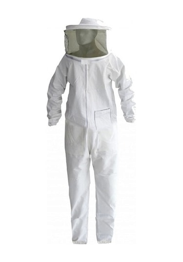 Sedef Beekeeping Arıcı Tulum Maske M