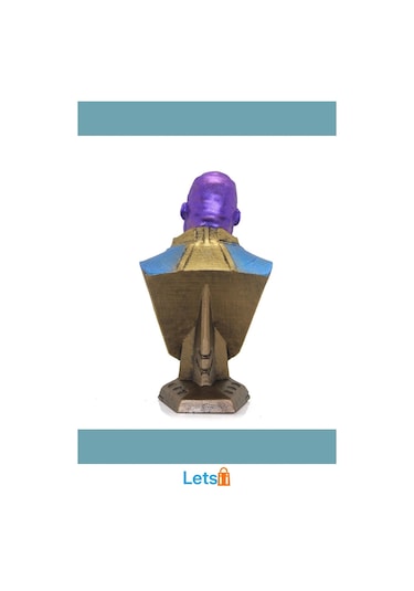 Marvel Thanos Büst 17x10 Cm Detaylı Ve Dayanıklı Figür 1 Adet