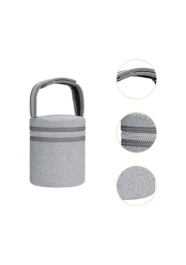 Besthome1 Suntek Şişe Saklama Çantası, El Su Isıtıcısı, Açık Gri Gri