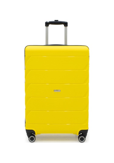 Copella Pp Polipropilen&kırılmaz Büyük Boy Valiz 75 Cm Sarı