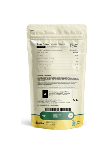 Online Çiftçi Soslu Yer Fıstığı 100 G