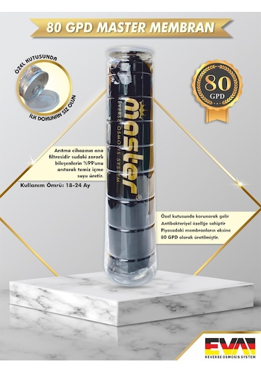 EVA Premium 8.5 ph Alkali Su Arıtma Cihazı Pompalı Seçenekli