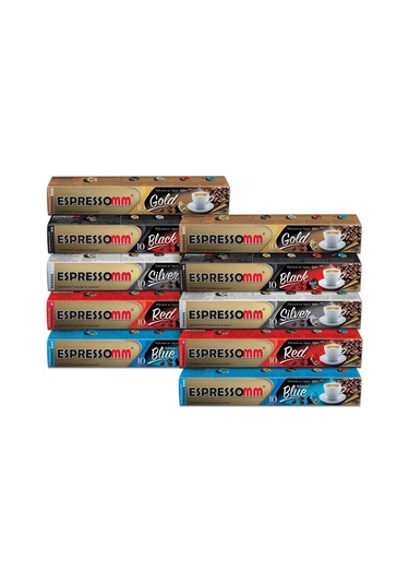 Espressomm Nespresso Uyumlu Karışık Kapsül Kahve 100 Adet
