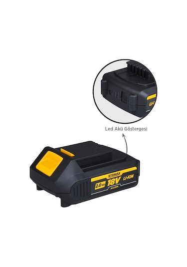 RTRMAX RTX1802 X-Lion Akü Yedek Batarya 2.0 Ah