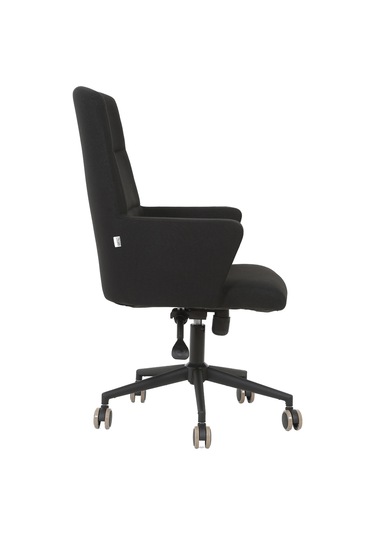 Hunt Mobilya Vaga Siyah Kumaş Ofis Çalışma Koltuğu