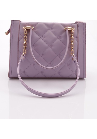 Dgn 657 Kadin Zincirli Çanta 657-2326-R0460 Eflatun