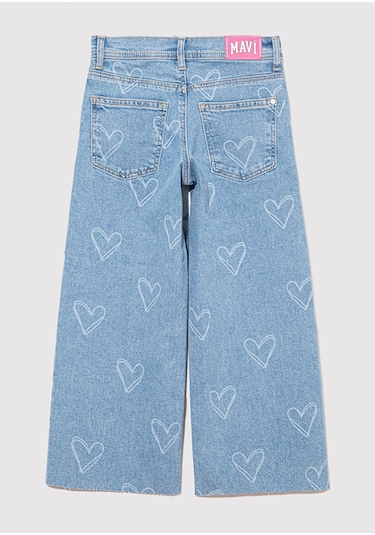 Mavi Lori Açık Mavi Kız Çocuk Jean Pantolon M7010036-89486 Açık Mavi