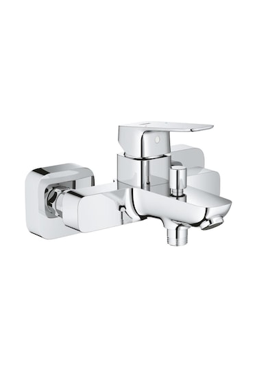 Grohe Cubeo 1018130000 Tek Kumandalı Banyo Bataryası Gri