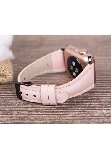 Bouletta Apple Uyumlu  Watch Deri Kordon 42-44-45mm Slim NU2
