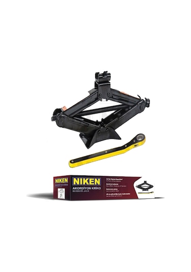 Niken Akordiyon Cırcırlı Kriko 1.5 Ton