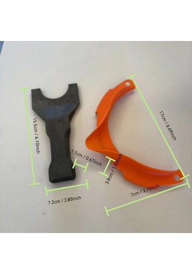 Gateesat 60 Uygulama İçin Boya Kutusu Ağzı Ve Rulo Kazıyıcı Seti Temizlik Aksesuarı