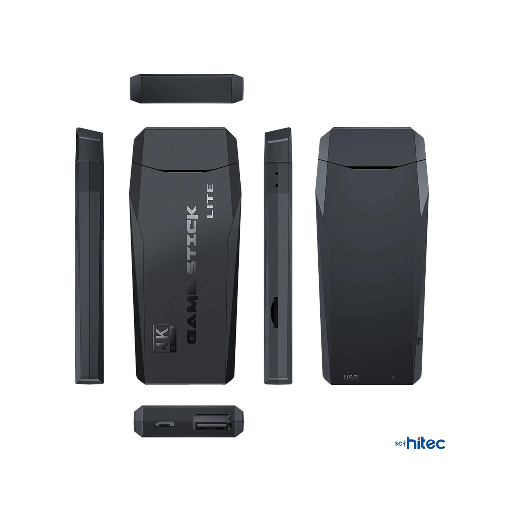 Schitec Arcade Yeni 4khd Retro Game Stick 90 Lı Yıllar Atari Makinası Oyunları 15000 Oyunlu Konsol