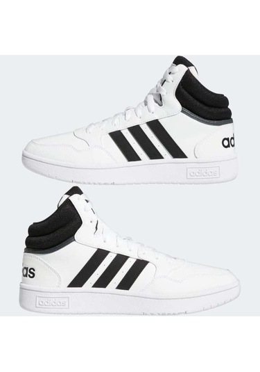 Adidas Hoops 3.0 Mid Lifestyle Basketball Classic Vintage Ayakkabı Erkek