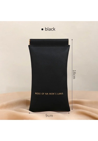 Kadın Gözlük Kılıfı, Otomatik Kapanan Taşınabilir Koruma Kutusu 4