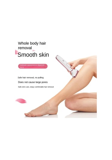 Carrier-kadın Elektrikli Tıraş Makinesi Elektrikli Kadın Tıraş Bacak Yüz Epilatör Bikini Koltukaltı Kamu Saç Şarj Edilebilir Taşınabilir Beyaz