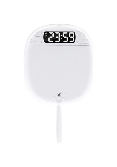 Lepmerk Ts-bc670 Öğrenciler Uyandırma Sessiz Titreşim Çalar Saat Beyaz